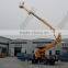 china manufacturer Telescopic articulating boom lift with high working platform