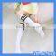 HOGIFT pure cotton Knee high socks/princess dress half socks/bowknot stripe stockings for 2 to 12 years Children