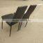 hard PVC unique deign dining chair