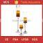 Tall clear glass candlesticks wholesale for crafts