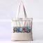China factory handbag bag customized printing canvas tote shopping bag