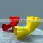 modern fiberglass coffee chair