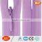 high quality #3 #4 #5 invisible nylon zipper with waterdrop slider