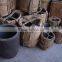 high pure graphite crucible melting Al Cu Sn Zn and most of the metal