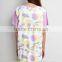 Women's Casual Nighty Dress Cotton Knit Jersey Nightshirt