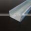 galvanized steel window profiles