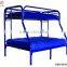 China Factory Army Cot Wrought Iron Metal Double Bunk Bed