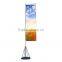Flying Aluminium Cheap Flag Pole for Beach