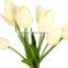 hot sale real touch PU artificial flower mini tulip