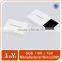 High gloss white paper slide open telescopic box
