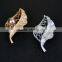 Amazing Silver Gold Plated Hollow Out Leaf Brooches Big Imitation Pearl Brooch Pins for Women Jewelry Gift