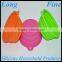 Durable Colorful Fancy Silicone Collapsible Bowl