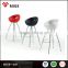 steel bar stool chair leather cover