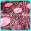 RED LACE SEQUIN EMBROIDERY FABRIC MADE IN CHINA