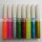 Multi-color glitter pen for filling drwaing soft tube washable glitter pen