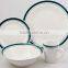 Royal fine Germany porcelain dinner set ceramic kitchenwares