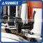 Sunnex High Quality Stylish Highly Polished Transparent container Half Moon Bay Shape Triple 3 LTR/3.18 U.S.Qt Juice Dispener