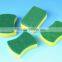 kitchen cleaning sponge with scouring pad brush