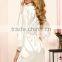 High quality satin lace wedding bridal bathrobe spa robe