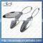 custom matte silver 3D Airplane shape metal luggage tag