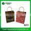 Recyclable brown paper custom logo printing christmas candy bag for wholesale