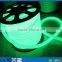 25M spool green neon flex rope led light Round for outdoor