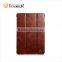 ICARER Genuine Leather Book Style Case For Apple iPad Mini 4 Tablet Real Leather Folio Cover With Stand Function