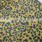 PrintedTwisted Polyester Leopard grain fabric for tourism supplies fabric