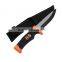 Ultimate Hunting Knife with half black coated blade