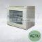 white 6u metal network enclosure