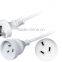 Australian SAA extension cord 10A 250V with cable 3x1.0mm2