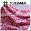 Mulinsen textile 100% knitted printed polyester plain velvet fabric