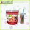 High Quality Strawberry Popball for Taiwan Bubble Tea drinks like Popping Boba