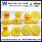 Plastic yellow floating duck/super balanced float racing duck