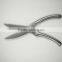 HCS003 LFGB Certificated 10" 3cr15 black handle heavy poultry scissors kitchen shears