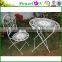 Wholesale Unique New Metal Vintage Cheap Folding Garden Chair For Outdoor Park J27M TS05 X11 PL08-5857