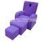 Recliner Pedicure Sofa, Modern Leather Sofa, Relax Spa Sofa