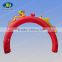 popular inflatable rainbow arch/inflatable finish line arch	/inflatable arch rental