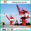 360 Degree Rotation Offshore Pedestal Port Crane