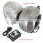 HEPA activated carbon air purifiers filter, industrial centrifugal fan, flexible ducting