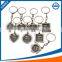 2016 new beautiful design high quality cheap custom metal keychain