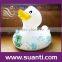 White bath duck/floating bath duck toy