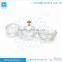 Functional Acrylic Plastic Salt Sugar Pepper tray