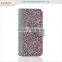 Oem Bling Diamond Flip Leather Phone Case For Iphone 5 5s 6 6s 7