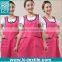 resuable pink baby-sitter Nanny Nurse Nancy medical apron with hook and loop