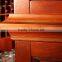 China top manufacturer customized antique solid wood red wine cabinet