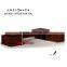 Latest design wooden panel office table for wood office furniture from China