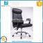 J86-B China Manufacturer Office Computer Armchair High Back Gas Lift PU Leather Ergonomic Office Chair with Armrest