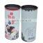 Luxury red round perfume bottle box perfume paper tube with lid