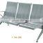 public airport lobby metal waiting chair hospital waiting seating YA-79